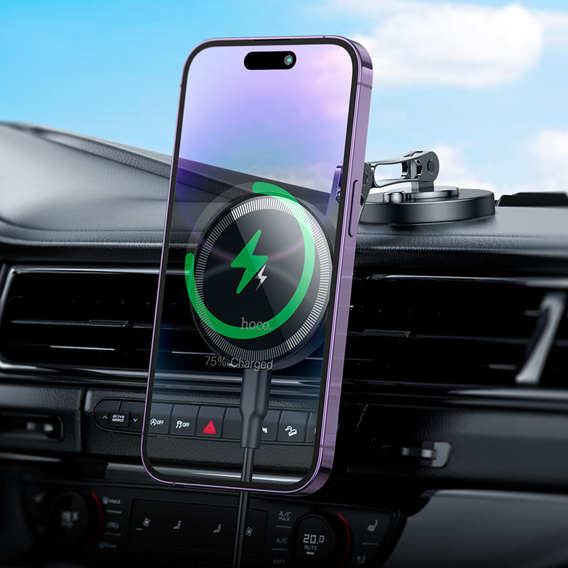 Hoco Car wireless charger HW26 Jacques for dashboard