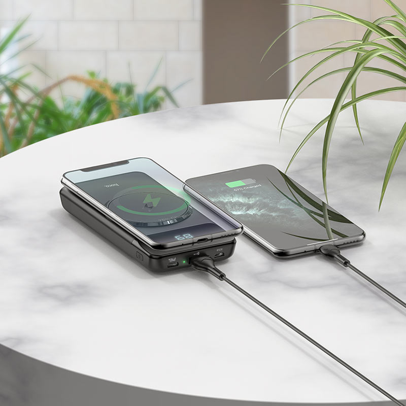 Hoco Power bank J76 wireless charging 10000mAh