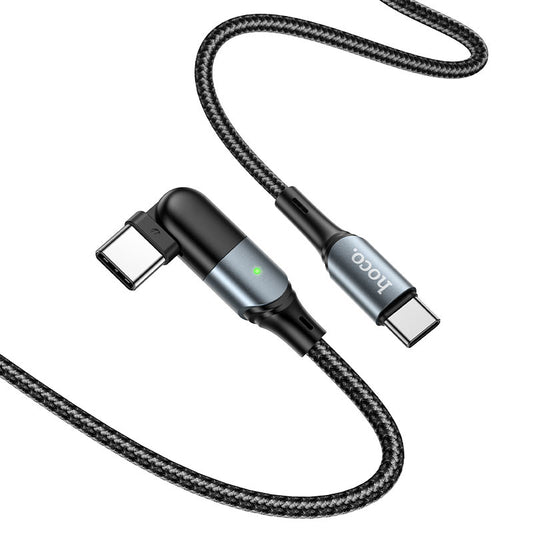 Hoco Cable Type-C to Type-C U100 Orbit 100W charging data sync