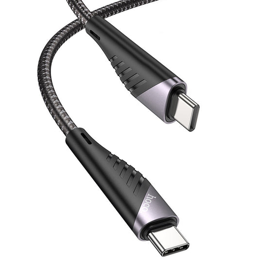 Hoco Cable Type-C to Type-C U95 Freeway PD 60W charging data sync