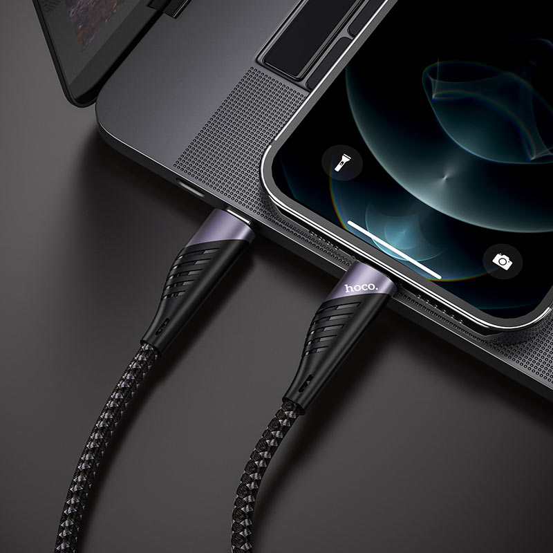 Hoco Cable Type-C to Type-C U95 Freeway PD 60W charging data sync