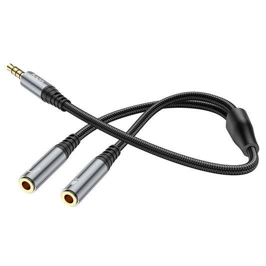 Hoco 2-in-1 Audio Adapter UPA21 3.5mm Input Cable