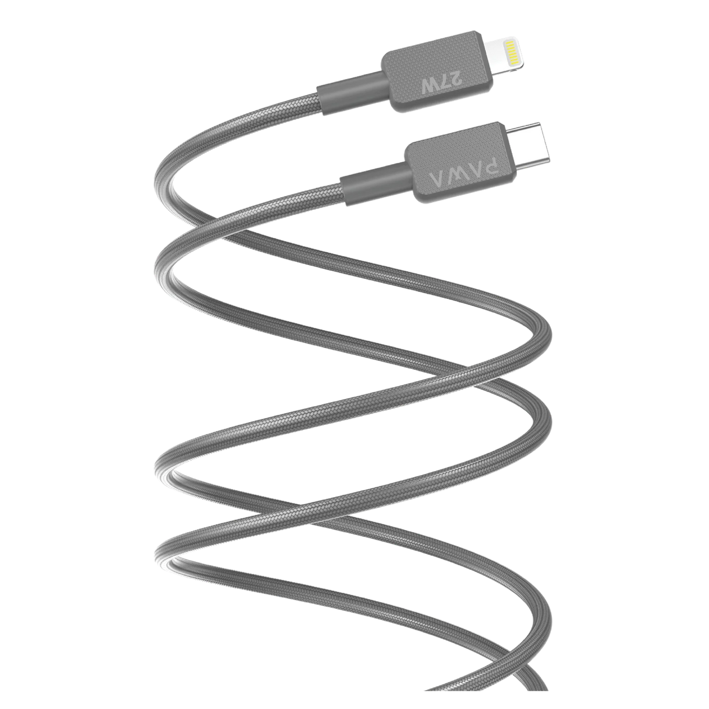 Pawa El-Claro Series Premium Braided Cable USB-C to Lightning 27W